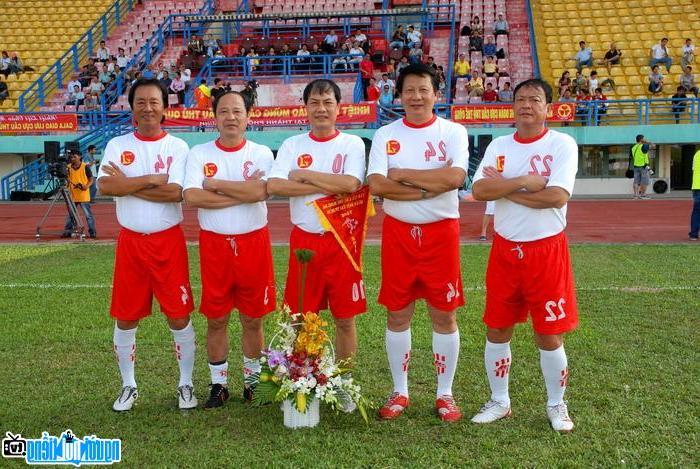 Cầu thủ Nguyễn Cao Cường ra sân