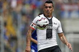 Esteban Paredes Player Picture on the pitch