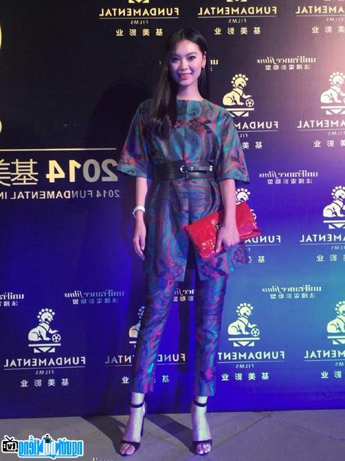  Miss Vu Van Ha participated in the event