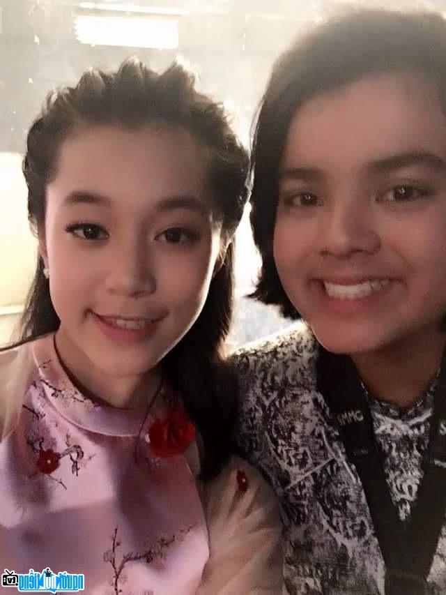 Nguyen Mai Thuy Anh with Jayden