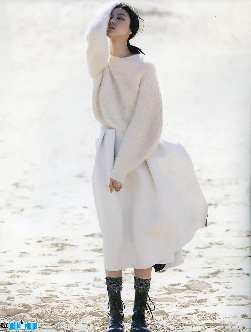 Vẻ đẹp dịu dàng thanh thoát của Ji Hye Park ngươi mẫu nổi tiếng Hàn Quốc