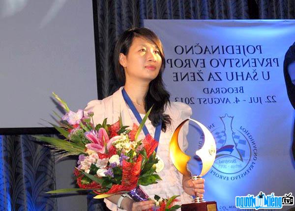  Hoang Thanh Trang is the first Asian player to win the European chess tournament