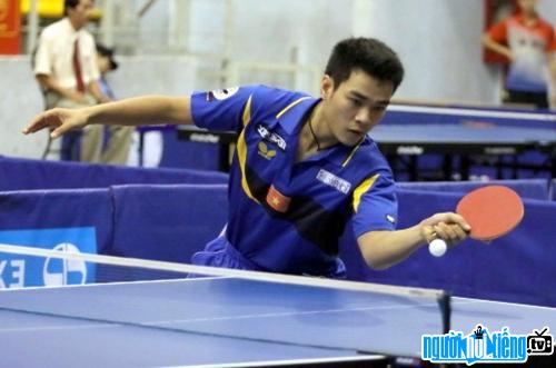 National player Dao Duy Hoang.