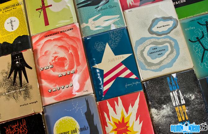 Famous book covers designed by Alvin Lustig