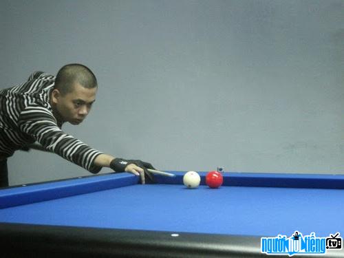 Anh Vu is one of the pillars of the Vietnamese carom team.