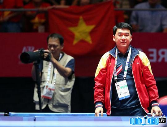  Coach Nguyen Nam Hai of Vietnam table tennis team.