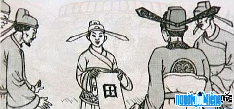  Sketch of the poinsettia Nguyen Hien
