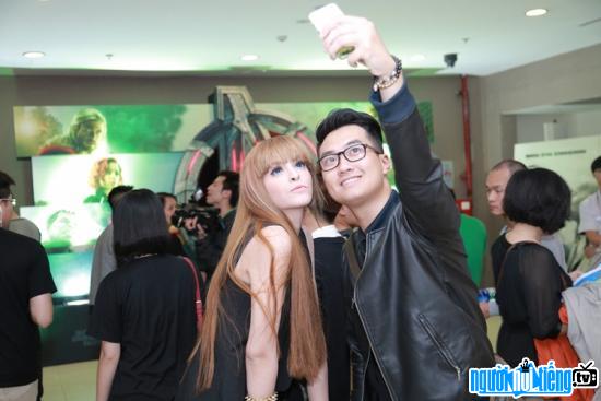  Picture of actor Pham Anh Tuan and hotgirl Andrea