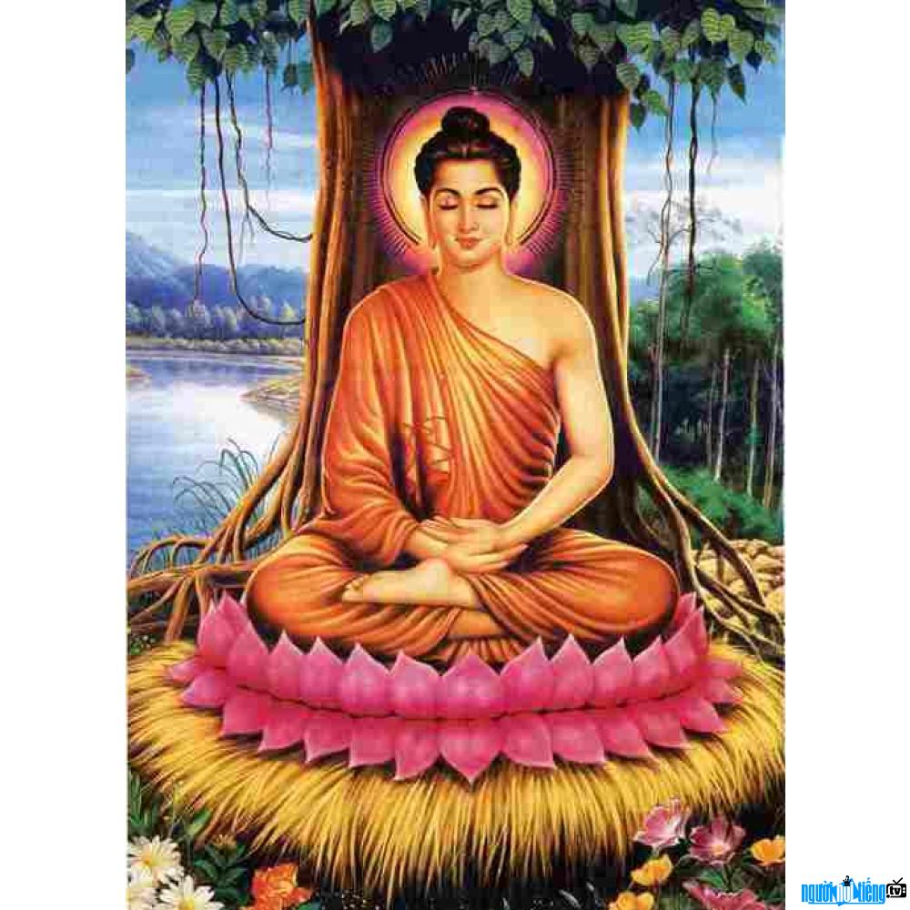 Shakyamuni entering Nirvana at the root of Bodhi