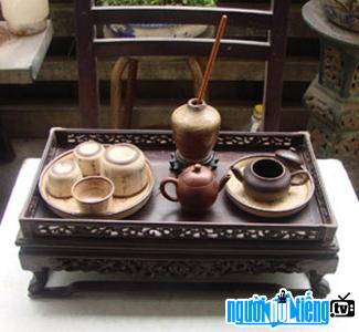  Tuyen Duc special tea set of artisan Le Van Kinh