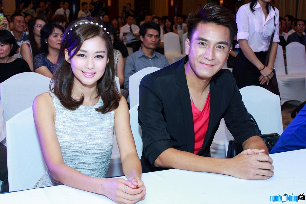  Actor Ma Quoc Minh and Miss China Kieu Sam Le Huong