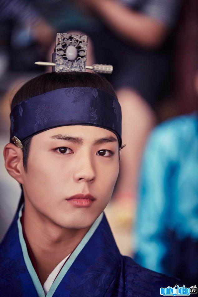  Image of actor Park Bo-gum incarnation a character in a historical drama
