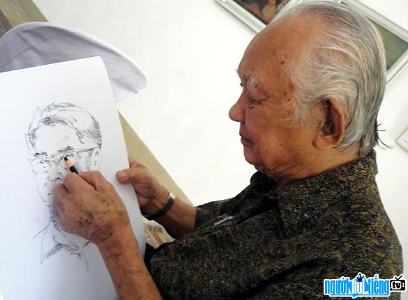 Hình ảnh cuối đời của họa sĩ Huỳnh Phương Đông