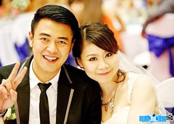  MC Tuan Tu and his wife - Thanh Huyen