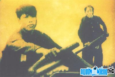 Images of Mother Luong and Comrade Lai Tan Truyen on Nhat Le River