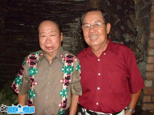 Comedian Tung Lam and his best friend Thanh Hoai