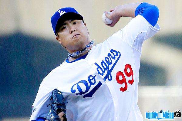 Hyun-jin Ryu is a Korean baseball player who plays for MLB