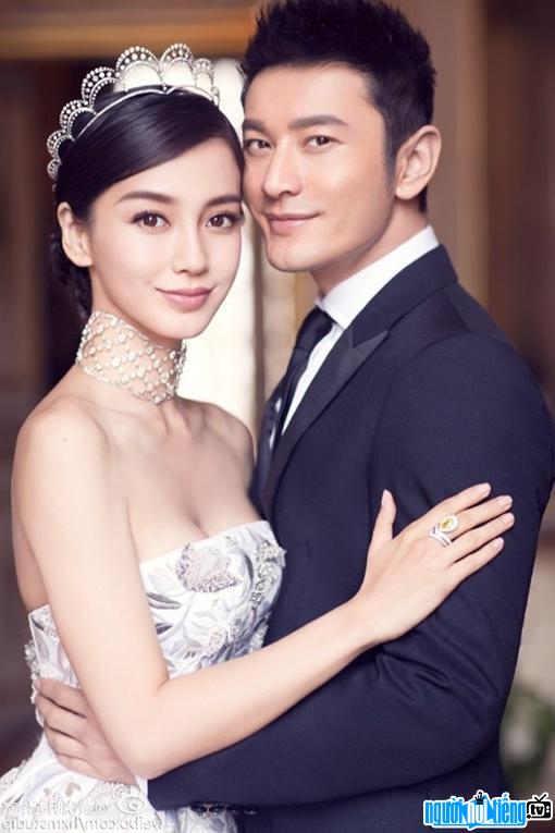 Ảnh cưới đẹp lung linh của Huỳnh Hiểu Minh và Angela Baby
