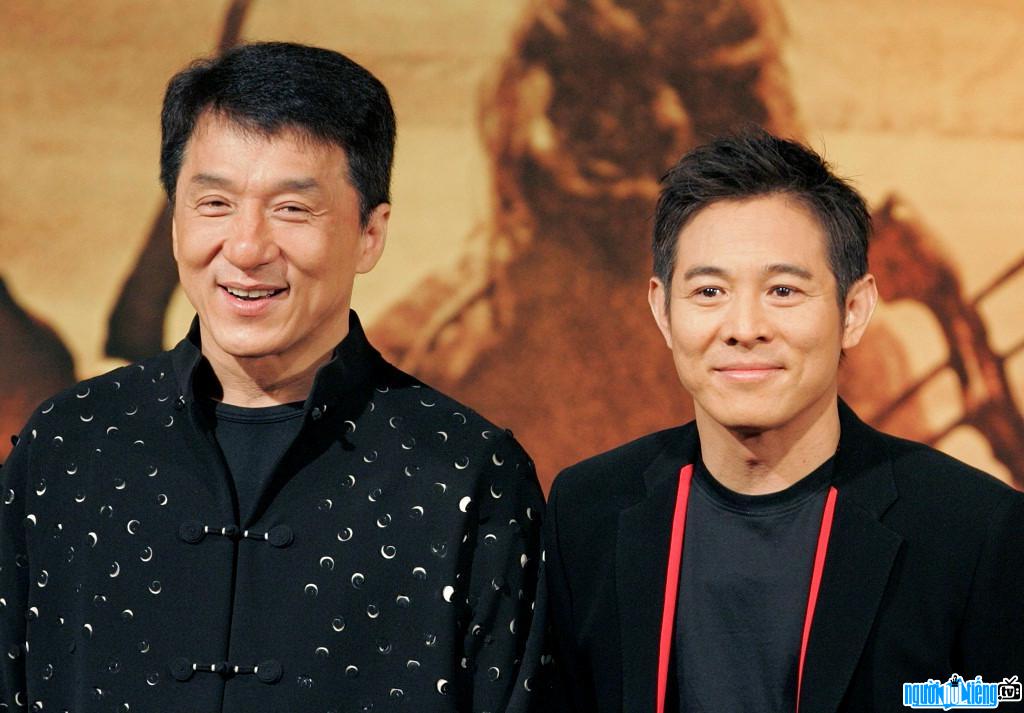 Actor Ly Jet Li and star Jackie Chan
