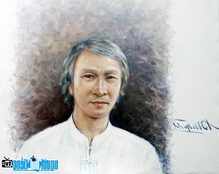  Self-portrait by Writer Dao Minh Hiep