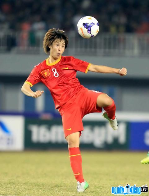 Nguyễn Thị Minh Nguyệt - cựu cầu thủ của đội tuyển quốc gia Việt Nam