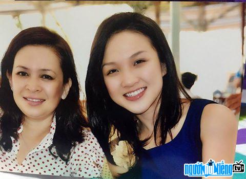 Actor Thai Ngoc Bich and his mother