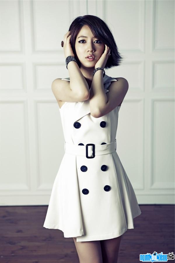 Picture of female singer Hwa Young - a former member of the group T-ara