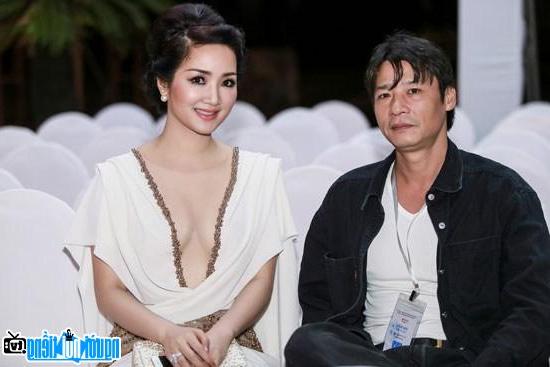 Actor Vo Hoai Nam with Giang My