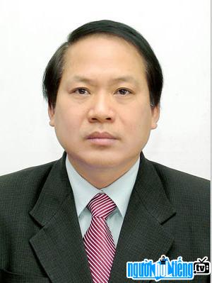 Another portrait of Minister of Information and Communications Truong Minh Tuan