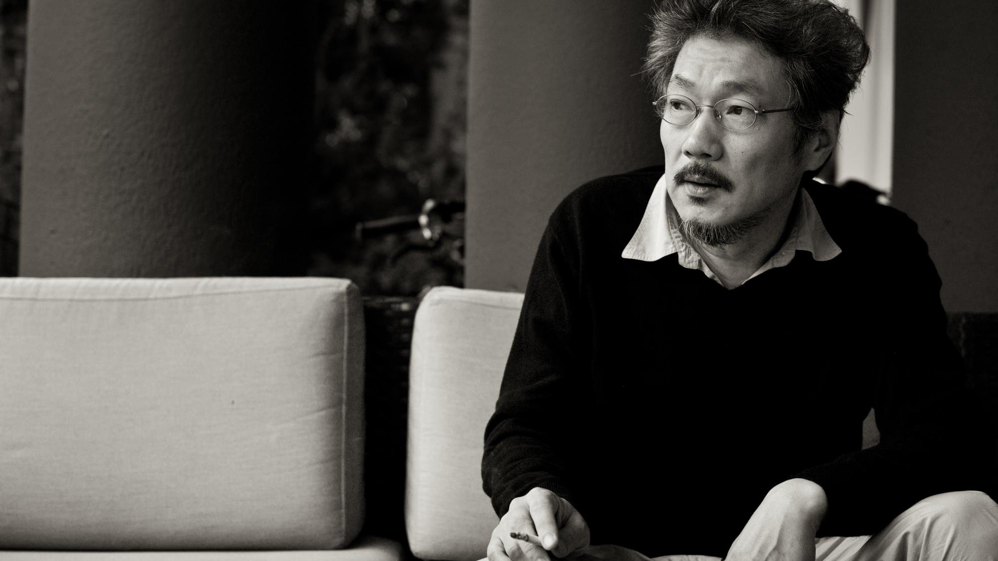 Another picture of director-screenwriter Hong Sang-soo