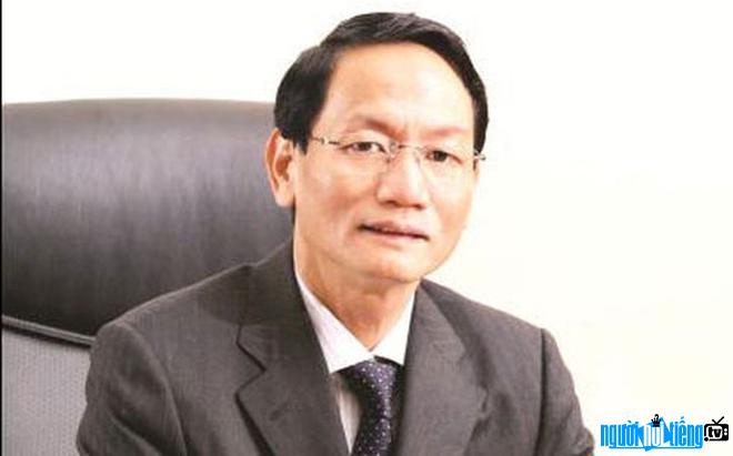  An image of billionaire Vu Van Tien