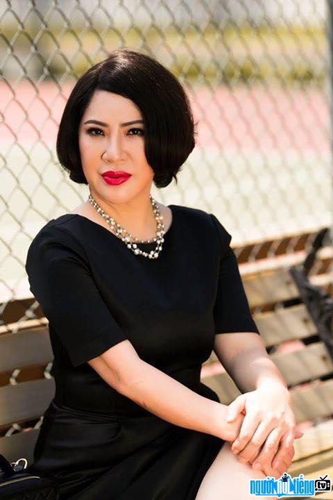 A latest image of businesswoman Le Hoai Anh