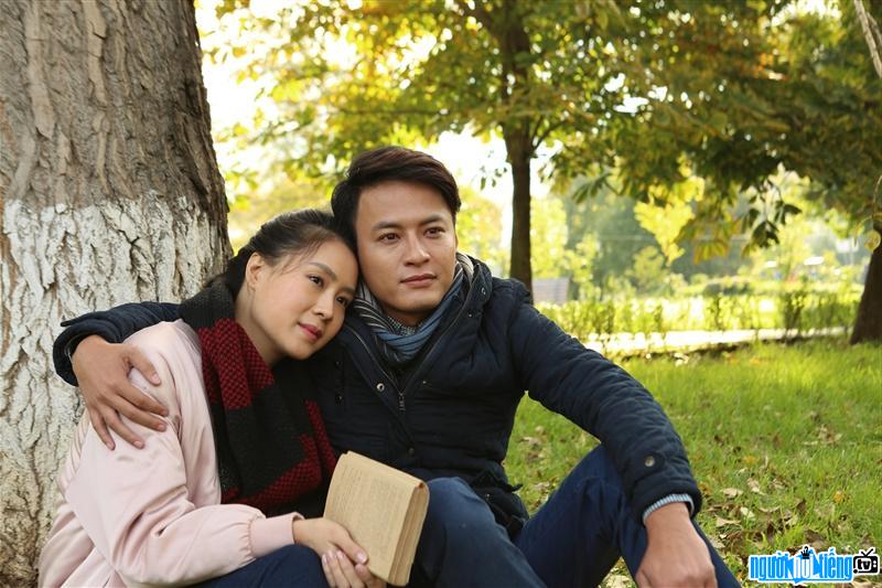 Actress Hong Diem with actor Hong Dang - a good couple on screen