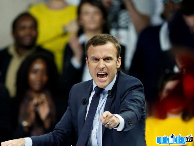 French politician Emmanuel Macron is the No. 1 candidate in the 2017 French Presidential Election New picture of politician Emmanuel Macron