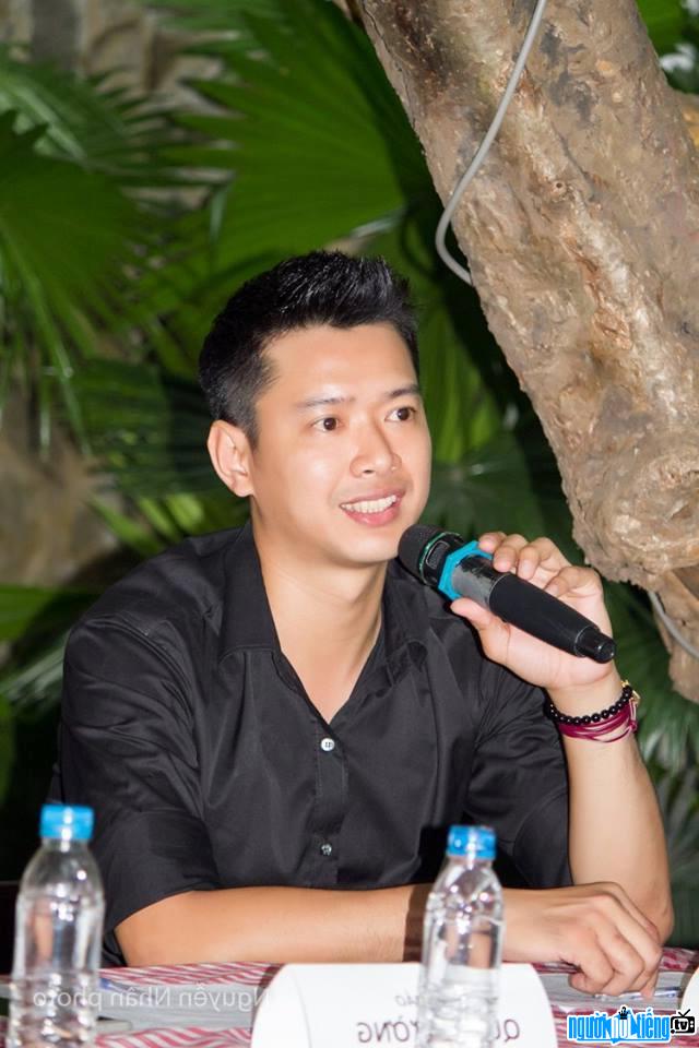 Ho Duc Vinh in a recent press conference