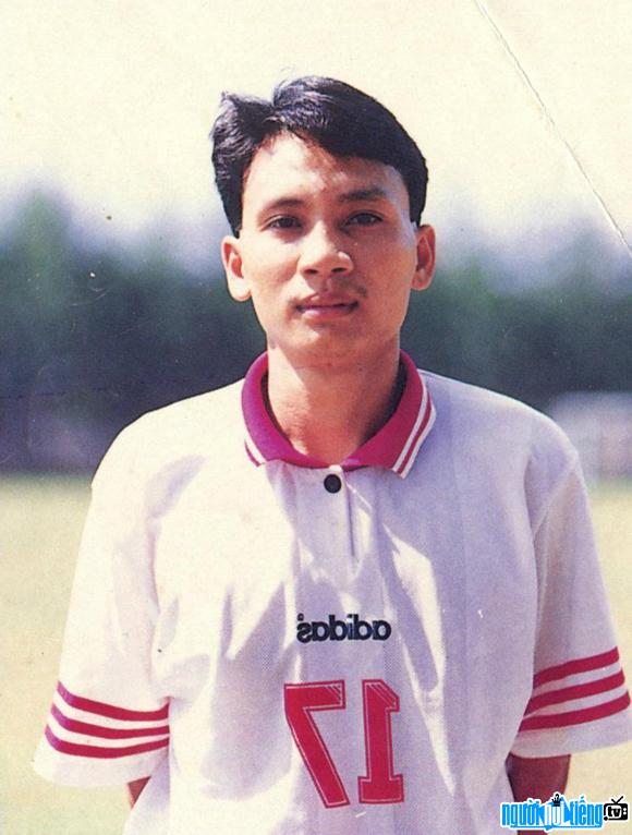 Cầu thủ Triệu Quang Hà thời còn trẻ