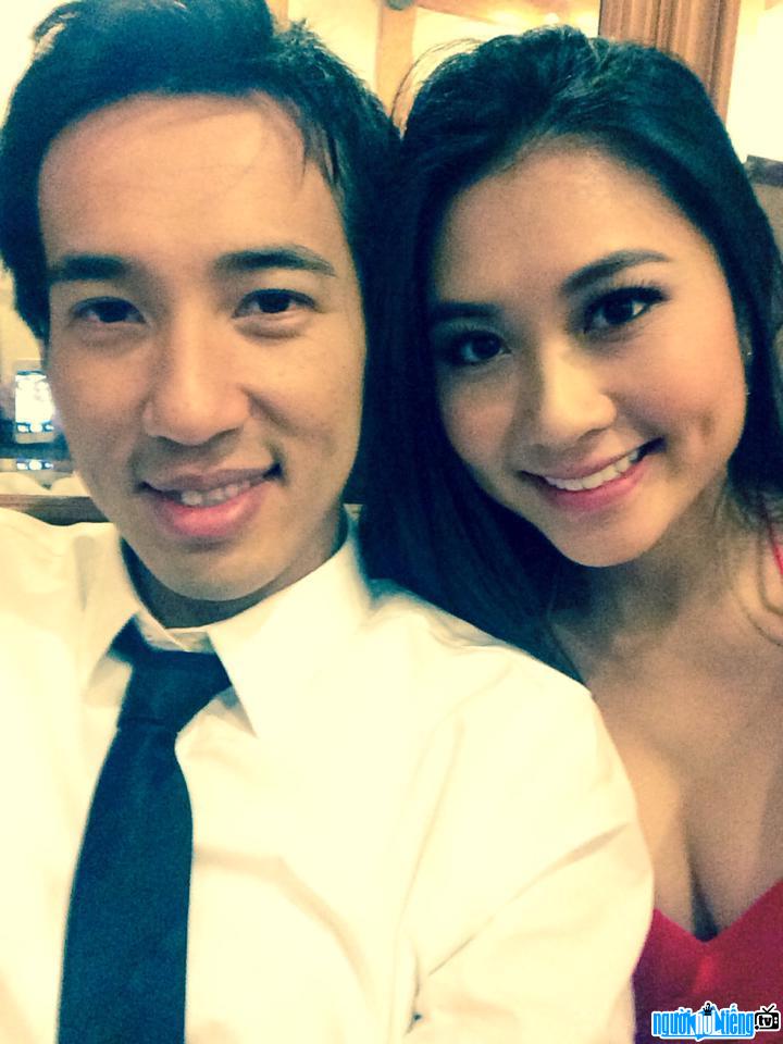  Singer and wife Quoc Khanh and Hoang Thuc Linh