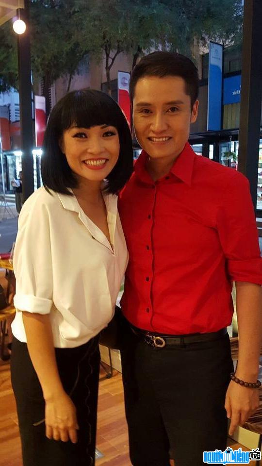 Singer Xuan Phu and singer Phuong Thanh