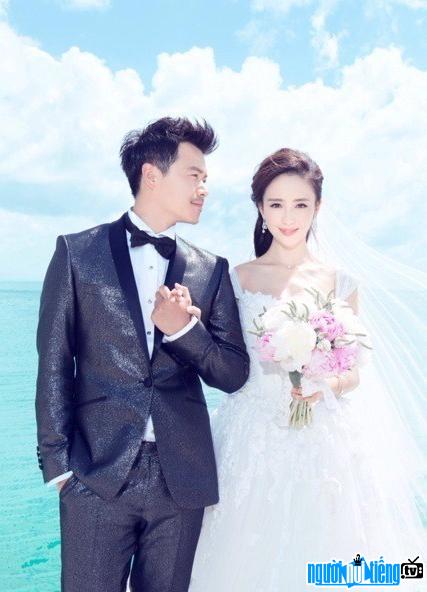 A dreamlike wedding photo of actor Tran Tu Thanh and Dong Le A