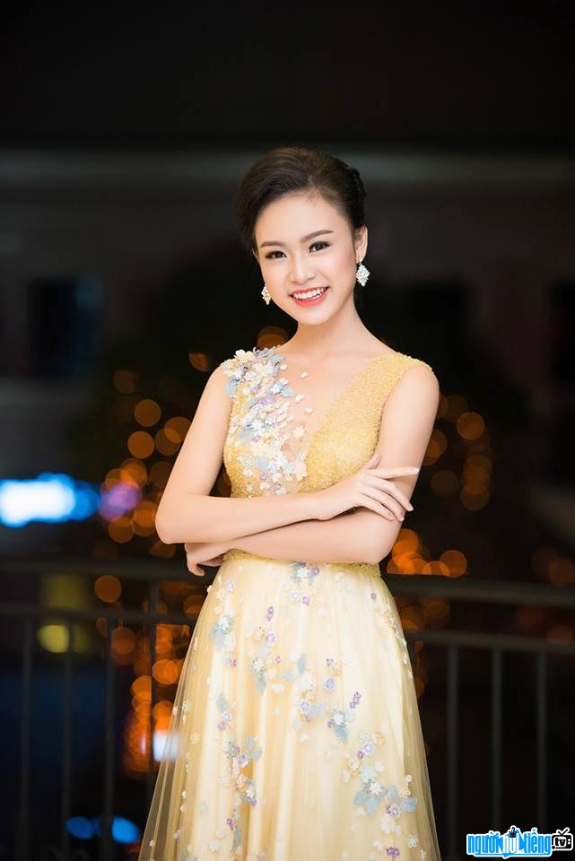  Beauty Phung Bao Ngoc Van is a contestant She has the greatest academic achievement in the Miss Vietnam contest ever