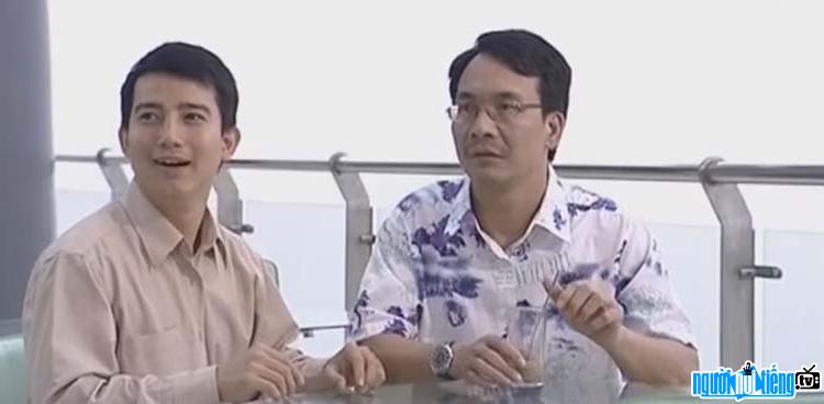 Diễn viên Đức Khuê và diễn viên Hồng Quang