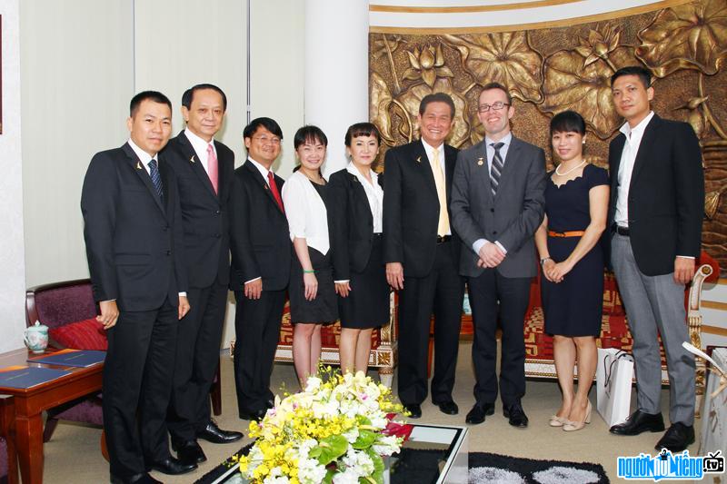  Entrepreneur Dang Van Thanh at the reception for Mr. Haike Manning - Ambassador New Zealand
