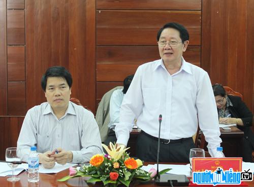 Bộ trưởng Lê Vĩnh Tân phát biểu trong một cuộc họp gần đây