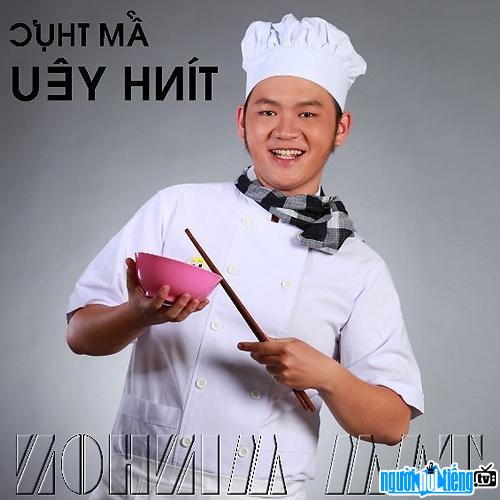  image of singer Tam Minhon in the cover of the single "Culinary love"
