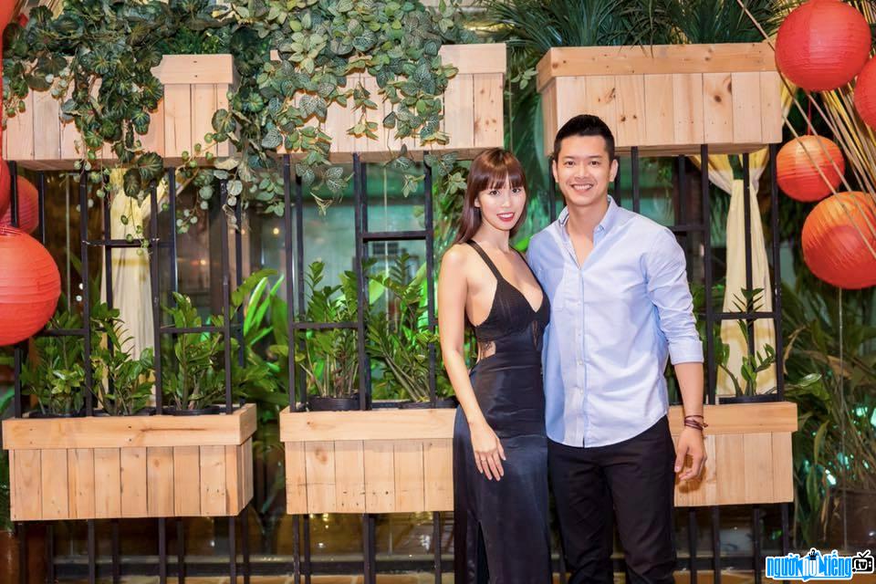  Supermodel Ho Duc Vinh with supermodel Ha Anh
