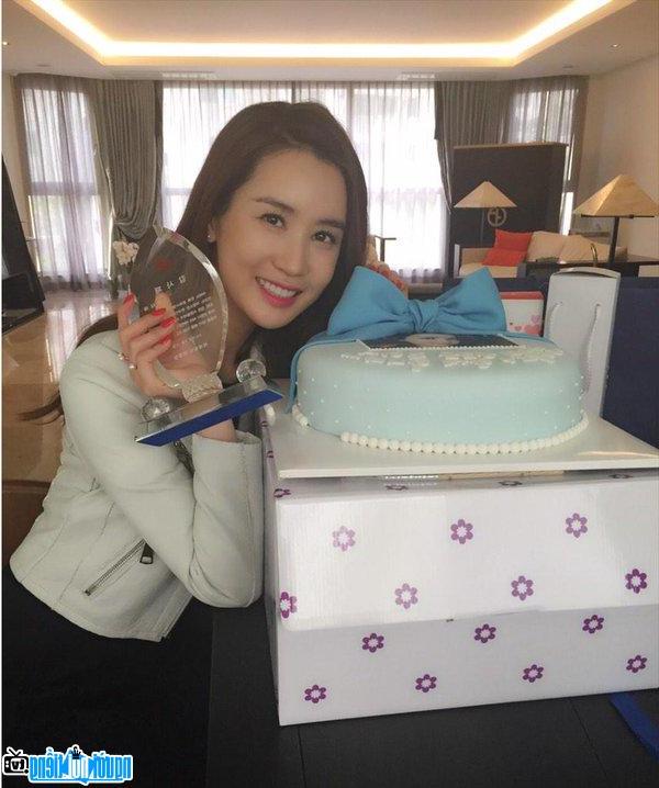 A latest image of actress and model Lee Da Hae