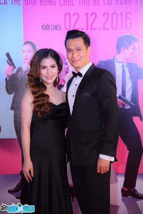 Viet Anh and his new wife in a recent event