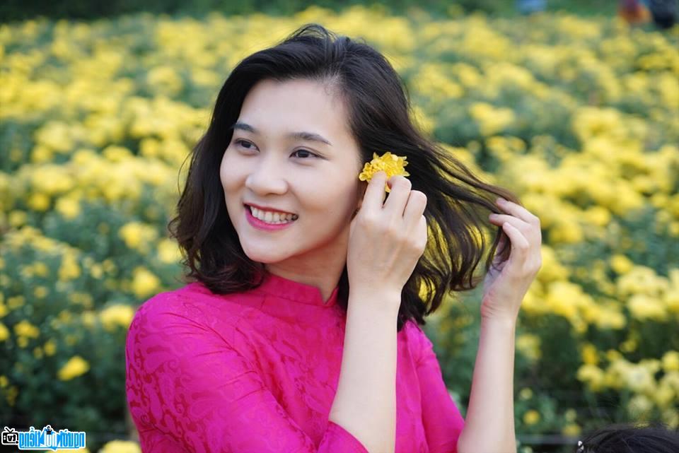  Editor Khanh Trang's lovely face