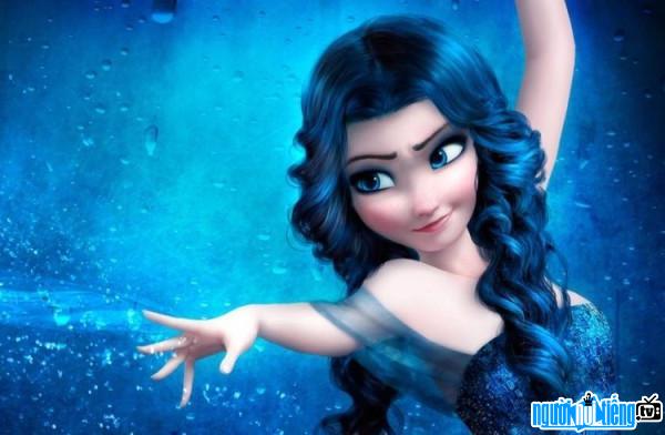 Tranh treo tường hình Elsa đẹp