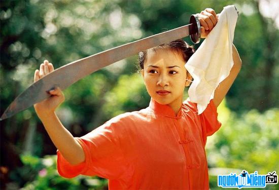 Vận động viện Wushu Nguyễn Thúy Hiền thời trẻ